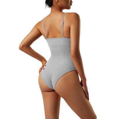 Shapewear Women Bodysuits Underwear Slimming Bodysuit Women Sexy  Body Shaper Strap High Girdle Slimming Sheath Tummy Shapewear