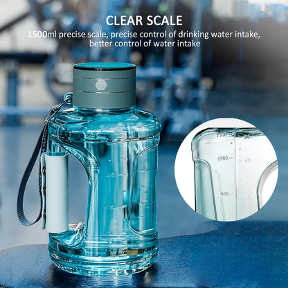 1.5L Hydrogen Water Bottle Hydrogen Rich Portable Sports Water Bottle Rich Molecular Hydrogen Water Generator Water Bottle