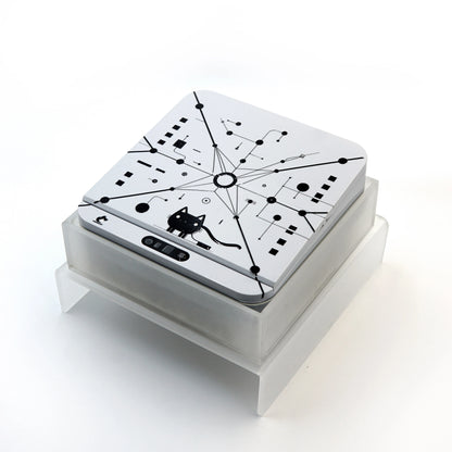 Smart Automatic Pet Feeder With RFID Sensor, Elevated Base, and 650ml Capacity for Wet & Dry Food