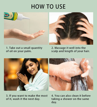 Ayurvedic Hair Growth Oil India Adivasi herbal Hair Growth Oils Anti Hair Loss Fast Regrowth Thicken Serum Hair Growth Products