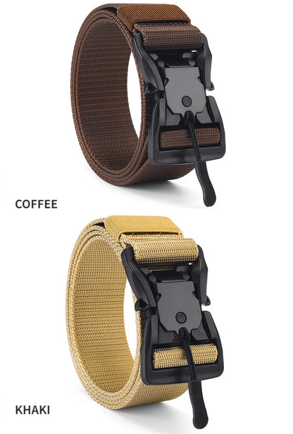 Tactical Belt Magnetic Buckle Belt Casual Nylon Tooling Training Belt Men's Trousers Belt Designer Men and Women Belt