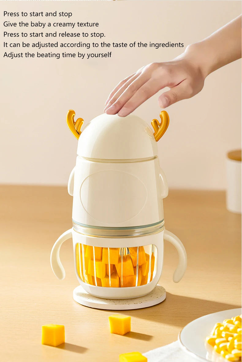 Multi functional food processor, household food processor, baby food grinder, garlic puree blender, kitchen tool