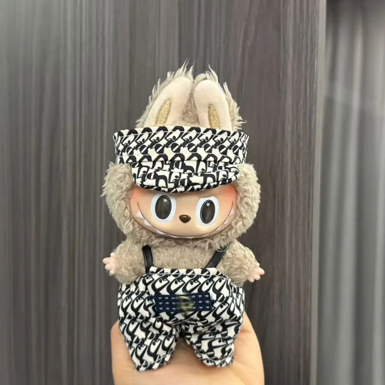 Labubu Doll Costume Set 15-17cm Cartoon Cute Dressing Up, Climbing Clothes Skirt Labubu Costume Accessories Replacement Props