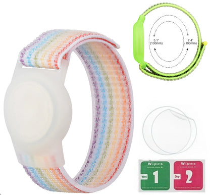 Silicone Steel Clip Compatible with Apple AirTag - Protective Silicone Clip for Tracker Protect Keychain Silicone Cover