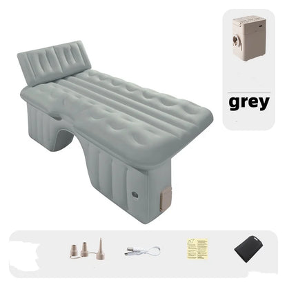 Car Inflatable Bed Trunk Leveling Pad Mattress Sleeping Pad Car Converted Bed Foldable Car Travel Bed Camping Bed
