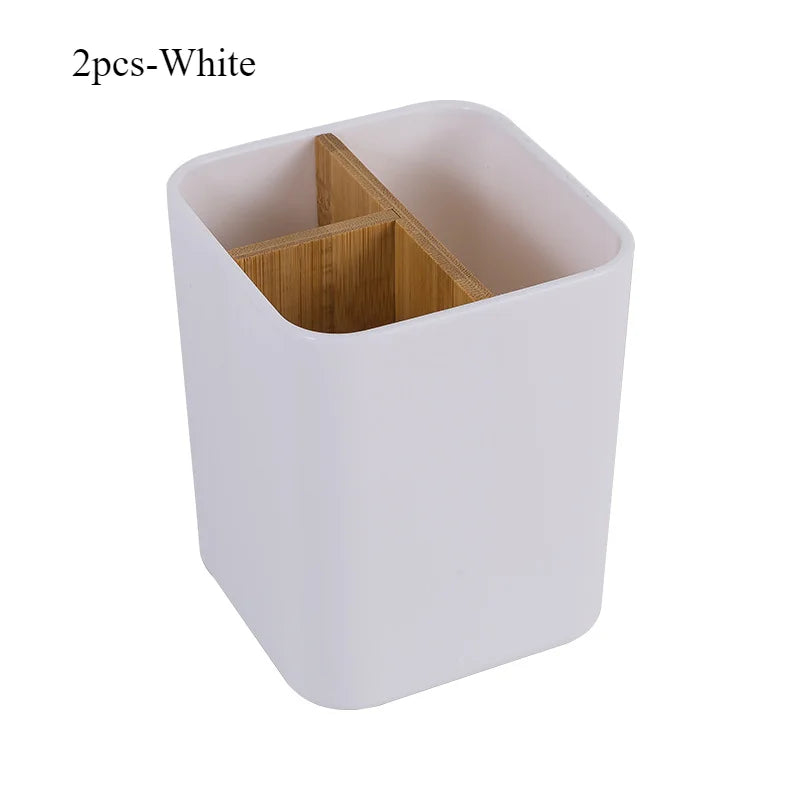 Bathroom toothbrush holder Plastic storage box Bathroom accessories bathroom accessories  brush holder  toothbrush holder