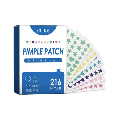 Colorful Acne Pimple Patches Lighten Pimple Marks Repair Acne Pimple Gentle Cleansing Non-Irritating Acne Pimple Patches