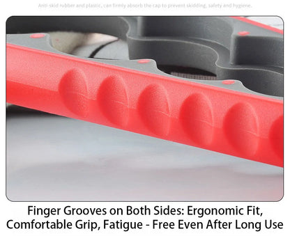 Bottle Cap Opener Open Bottle Covers Universal  Kitchen Jars Opener Effortless Jar Opener Open Jars and Lids