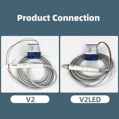DTE V2 V2LED Dental Built in Ultrasonic Scaler HD-7H HD-7L Handpiece Scaling Tips For Dentistry Teeth Cleaning Whitening Tools