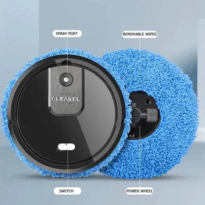 Smart Sweeping and Mop Robot Vacuum Cleaner Household Rechargeable Dry and Wet Home Appliance With Humidifying Spray