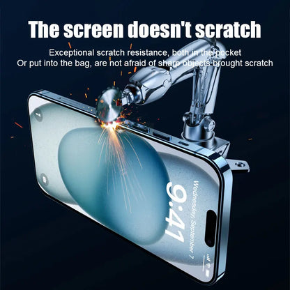 3pcs Anti-blue Light Privacy protector film for iPhone 15 Pro Max 14 Plus 11 12 Mini 13 X XR XS tempered glass phone screen