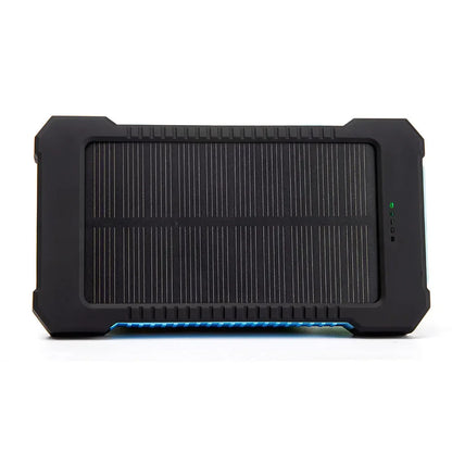 20000mah Portable Solar Power Bank Waterproof External Battery Backup Powerbank 20000 mah Phone Battery Charger LED Pover Ban