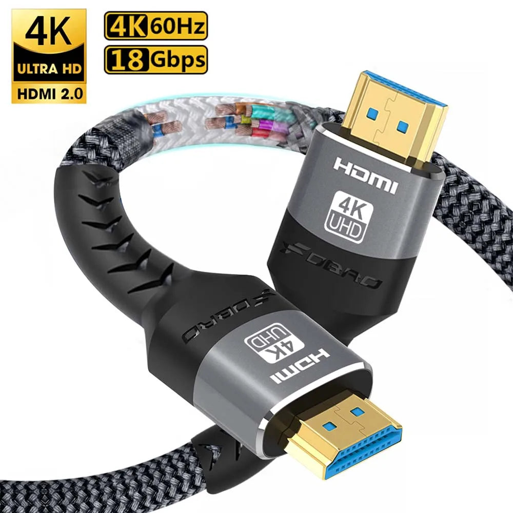 8K HDMI Cable High Speed 48Gbps HDMI 2.1 hdmi to hdmi high definition video Cable 1m 2m 3m 5m for HDTV  Monitor PS4/PS5 Xbox