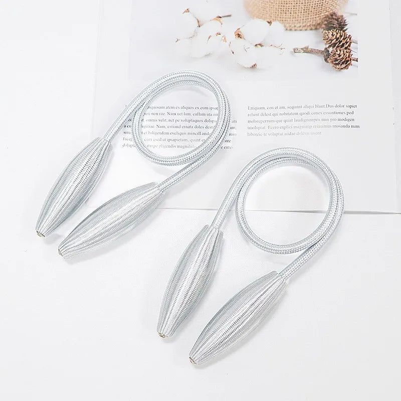 Curtain Buckle Tie Downs No Punch Curtain Tie Downs Curtain Clips Curtain Accessories Simple Curtain Buckle Tie Downs 2pcs