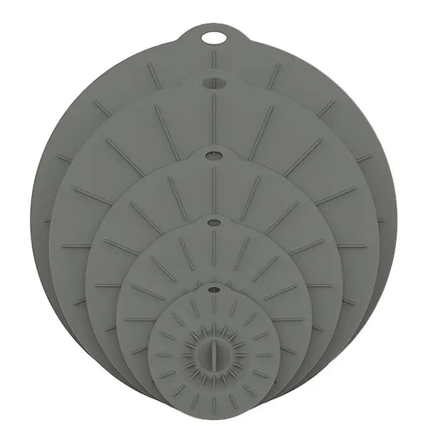 5 Packs Silicone Lids Heat Resistant Microwave Cover for Food Silicone Stretch Lids and Food Covers 5 Sizes Reusable Food Lids