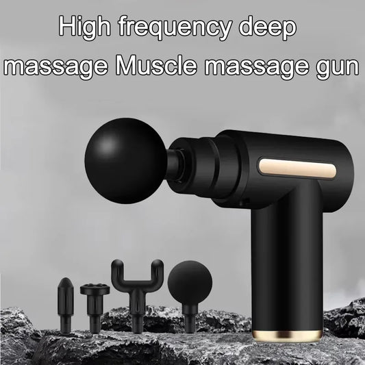 Fascia gun muscle relaxation massager smart mini full body massage impact gun portable small electric full body massage gun