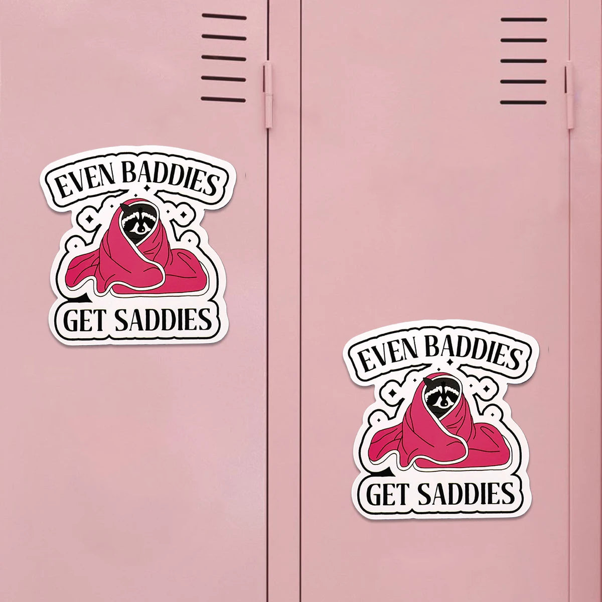 Cute Raccoon Fridge Magnets Funny Animal Quotes Refrigerator Magnetic Stickers Kitchen Accessories DIY Home Decor Gift