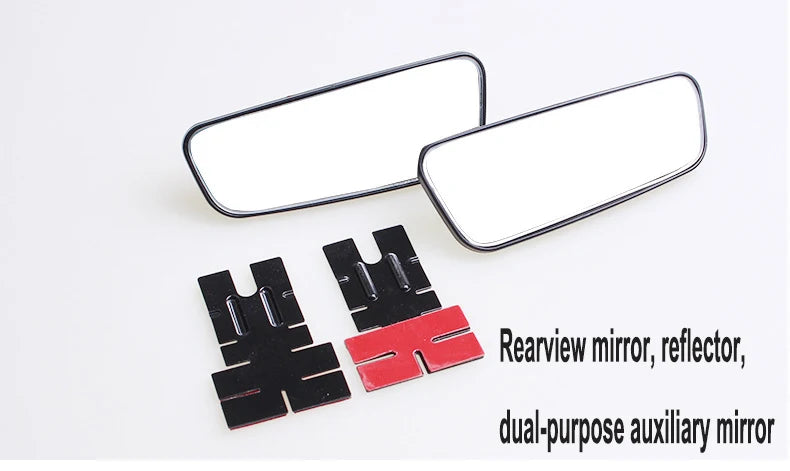 Auto Mirror Adjustable Wide Angle Side Rear Mirror Blind Spot Convex Mirrors For Car Reverse Parking Auxiliary Rear View Mirror