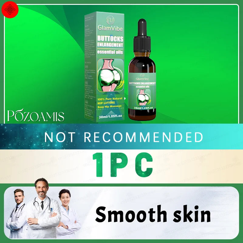 Sexy body care, silky, plump and elastic