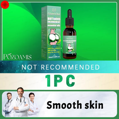 Sexy body care, silky, plump and elastic