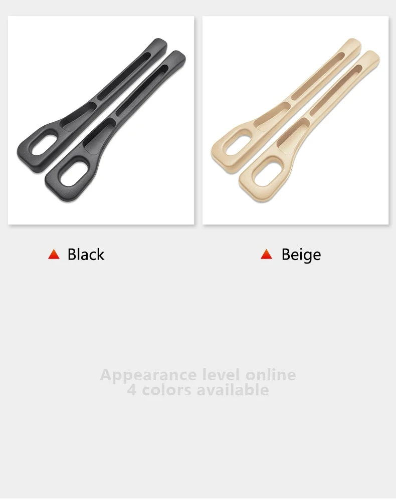 2pcs Car Seat Gap Filler Organizer Waterproof Car Seat Gap Plug Strip with 2 Grooves Seat Gap Storage Auto Interior Accessories