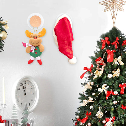 Wooden Hook, Geometric Shape Wood Wall Hook, Wooden Coat Peg Coat Hanger for Hanging Clothes, Hat, Scarves and Towel in Bedroom,