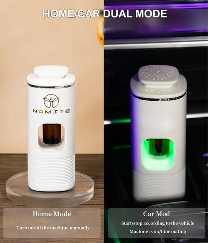 NAMSTE Car Aroma Diffuser Smart  Car Fragrance Spray Cars Odor Eliminator Air Fresheners car Aromatherapy Diffuser Essential Oil