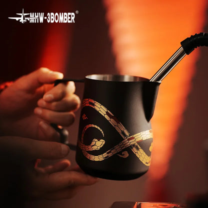 MHW-3BOMBER Coffee Milk Frothing Jug Latte Art Cup Stainless Steel Milk Frother Pitcher Jug Espresso Coffee Accessories
