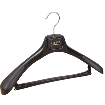 5pcs Wide Shoulder Plastic Clothing Hanger Suit Clothes Hanger Seamless Coat Drying Racks Wardrobe Room Storage Organizer