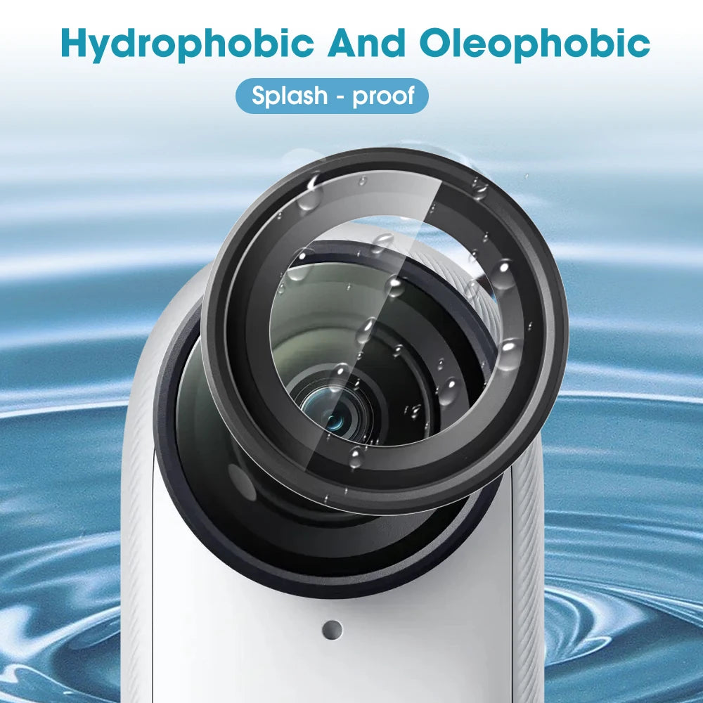 Upgrade Camera Lens Protectors for Insta360 GO 3S Tempered Glass Camera Films Lens Guard Action Video Cameras Accessories