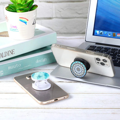 10/20pcs Sublimation Phone Holders Set Collapsible Phone Holders Phone Grip Blanks Self-Adhesive Sublimation Phone Holders