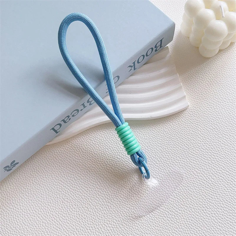 Mobile Phone Lanyard Strap Hanging Chain Ring Cord With Patch Wrist Strap For Cell Phone Case Rope Keychain