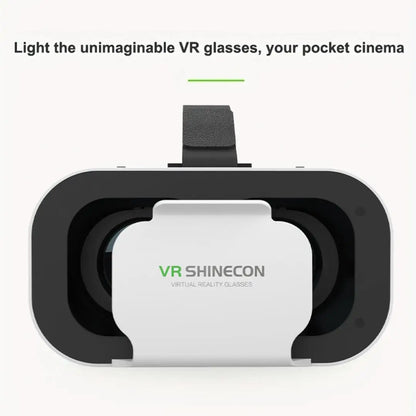 G05 3D VR SHINECON Glasses Headset Headmounted Virtual Reality Adjustable VR Glasses for 4.76inches Android Smart Phones
