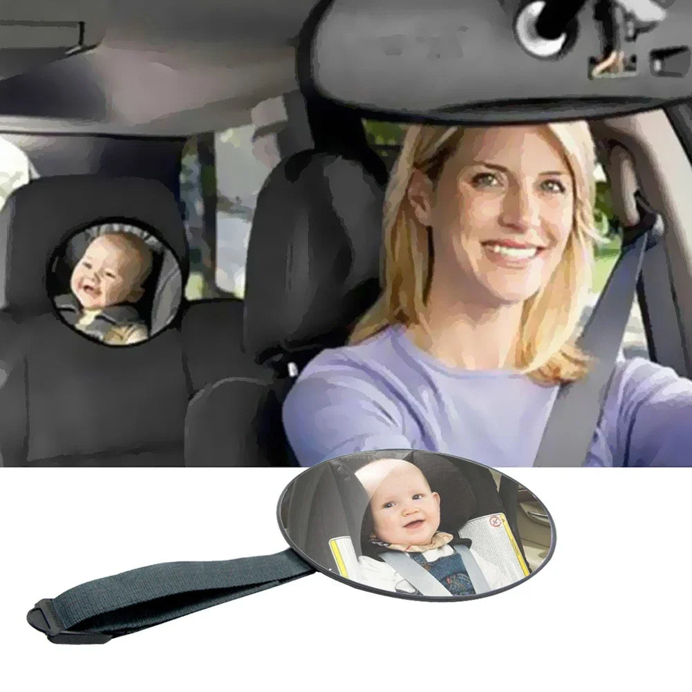 Car Safety View Back Seat Mirror Baby Car Mirror Children Facing Rear Ward Infant Care Square Safety Kids Mirror accesorios para