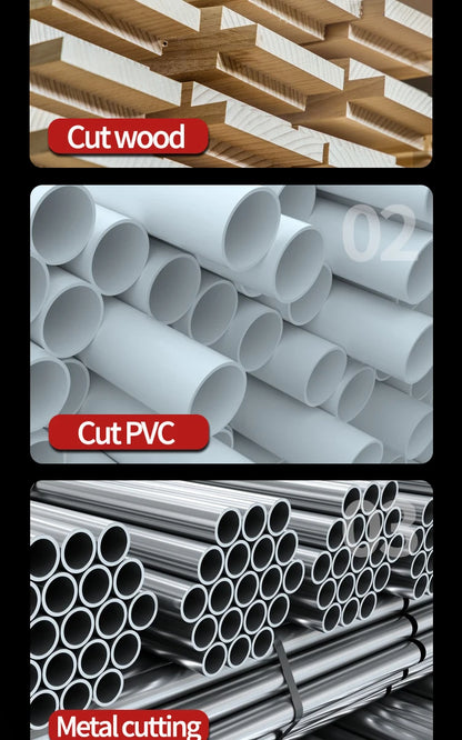 20V Rechargeable Reciprocating Saw Adjustable Speed Electric Saw Blade Saw Portable Wood Metal Cutting Chain Saw