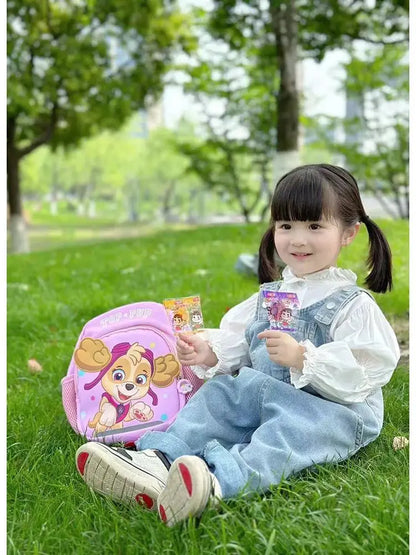 PAW Team Cute Cartoon School Bags Kids Boys Girls School Bags Children's Gifts Kindergarten School Bags School Season