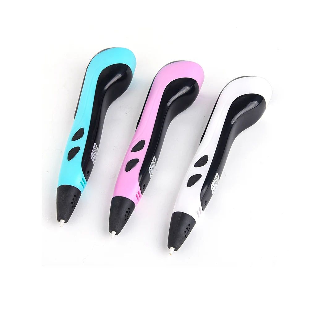 New 3D Pen for Children Kids Creative Diy 3D Printing Pens PLA Filament Portable Child's Birthday Gift with Christmas