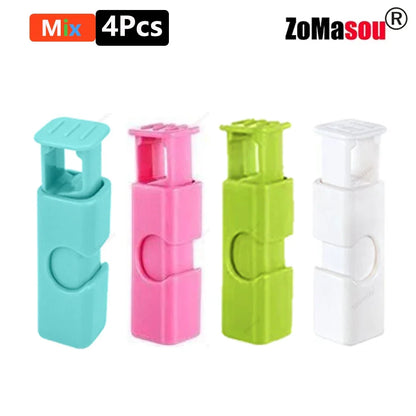 50/1Pcs Reusable Food Sealing Clips Bread Storage Bag Clips For Snack Wrap Bags Spring Clamp Kitchen Organization Sealing Clamp