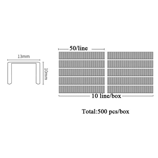 23/10 Staples Office Staples 500 / Box Office, Cultural And Educational Supplies / Office Binding Supplies / Staplers