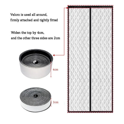 Winter warm cotton door curtain, partition curtain, thickened windproof curtain,no punching magnetic door curtain,light blocking