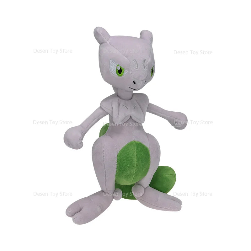 2 Styles Pokemon Plush Mewtwo Green Purple Shiny Mewtwo Soft Anime Stuffed Toys Pocket Monster Doll Soft Stuffed Toys Children