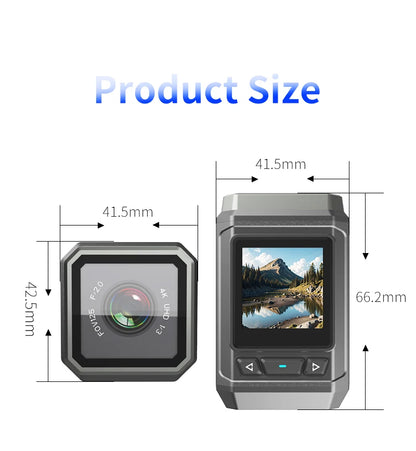 4K Ultra HD WiFi Camera/Mini Outdoor Sports Camera/Motorcycle Camera/Bicycle Riding Camera/Wearable Helmet Camera