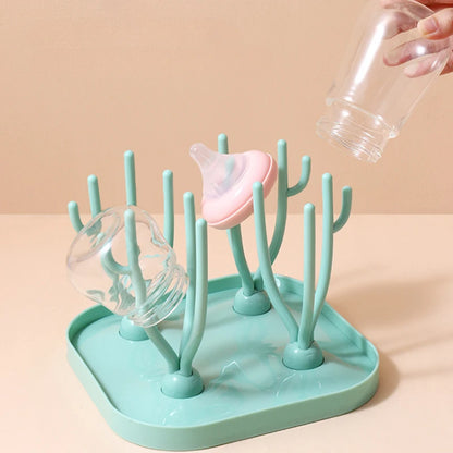 Multifunctional Bottle Dry Rack Baby Bottle Drain Drying Racks Baby Bottle Cleaning Dryer Drainer Storage Drying Rack Holders