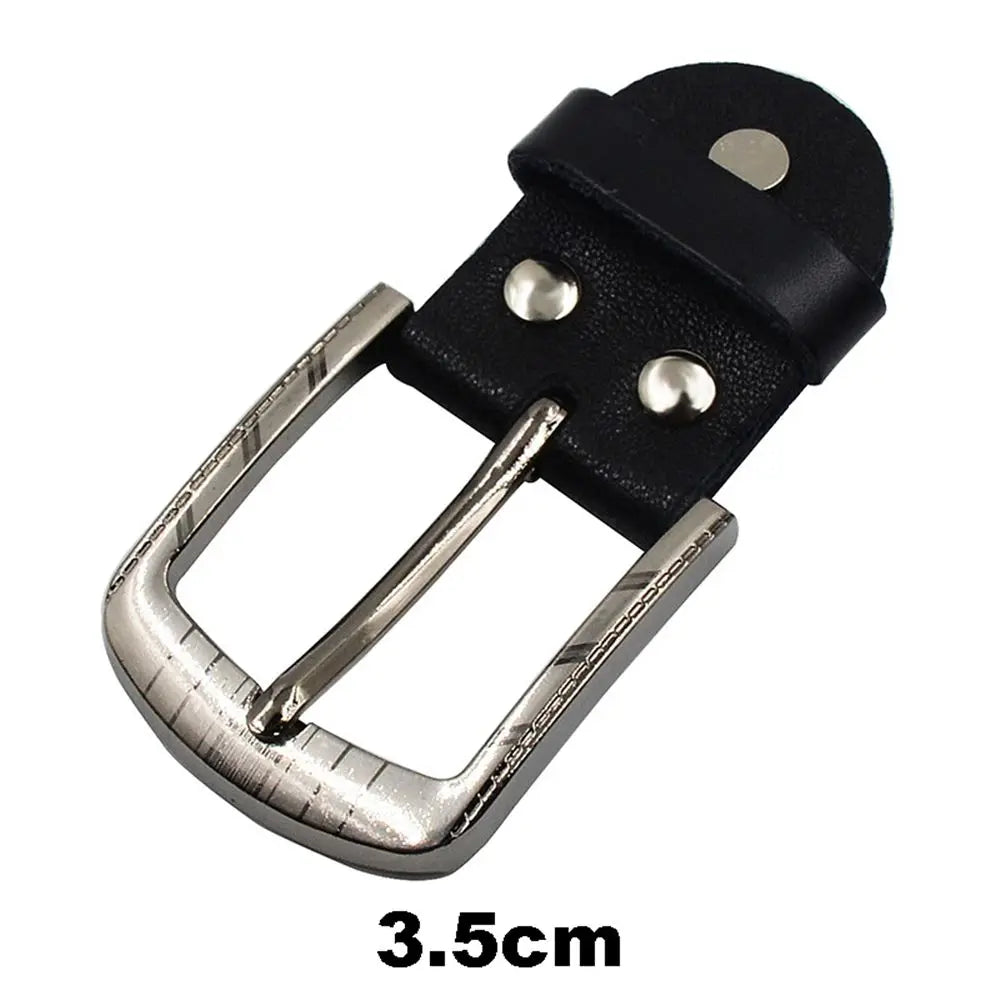 1Pcs New Men Belt Buckle Zinc Alloy Buckle Genuine Leather Buckle 2.5/3.5/4 cm Belt Head Men Fashion Apparel Accessories