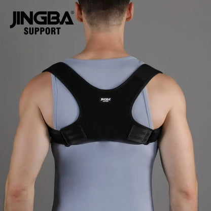 Unisex Posture Corrector Adjustable Back Fracture Support Men Women Back Clavicle Spine Shoulder Correction Brace Belt Strap