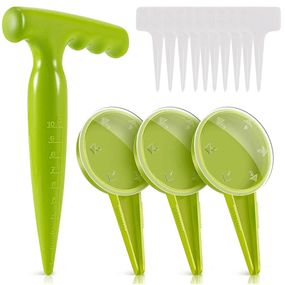 Garden Seeder Set Gardening Sower Household Manual  Multifunction Adjustable Gardening Tools Plant Seeding Dispenser Accessories