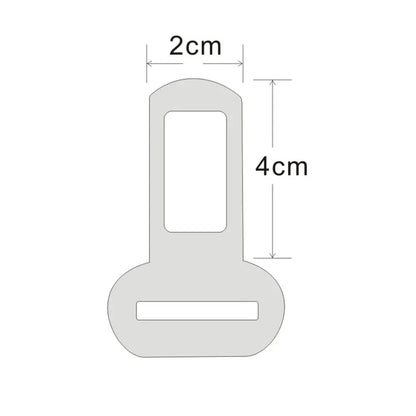 Adjustable Dog Seat Belt - Reflective Nylon Safety Lead for Car Travel, Elastic Puppy Harness for Small/Large Dogs