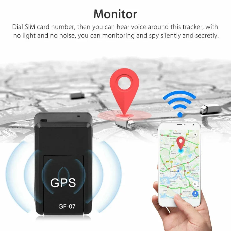 GPS Car Locator Real Time Tracer Device Magnetic Mini Car Tracker Vehicle Kids Pet Anti-Lost Positioner GPS Tracking Locator