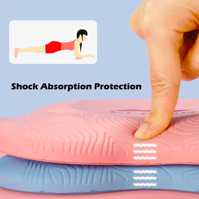 Yoga Kneeling Mat Thickened Shock Absorption Support Mat Knee Pad Portable Elbow Pad Yoga Mat Exercise Fitness Yoga Accessories