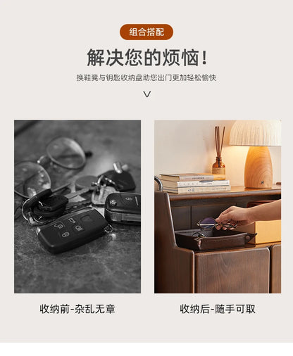 Bedroom Wooden Stool Storage Dressers Lazy Shoes Changing Side Table Entryway Bench Ergonomic Taburete Madera Nordic Furniture